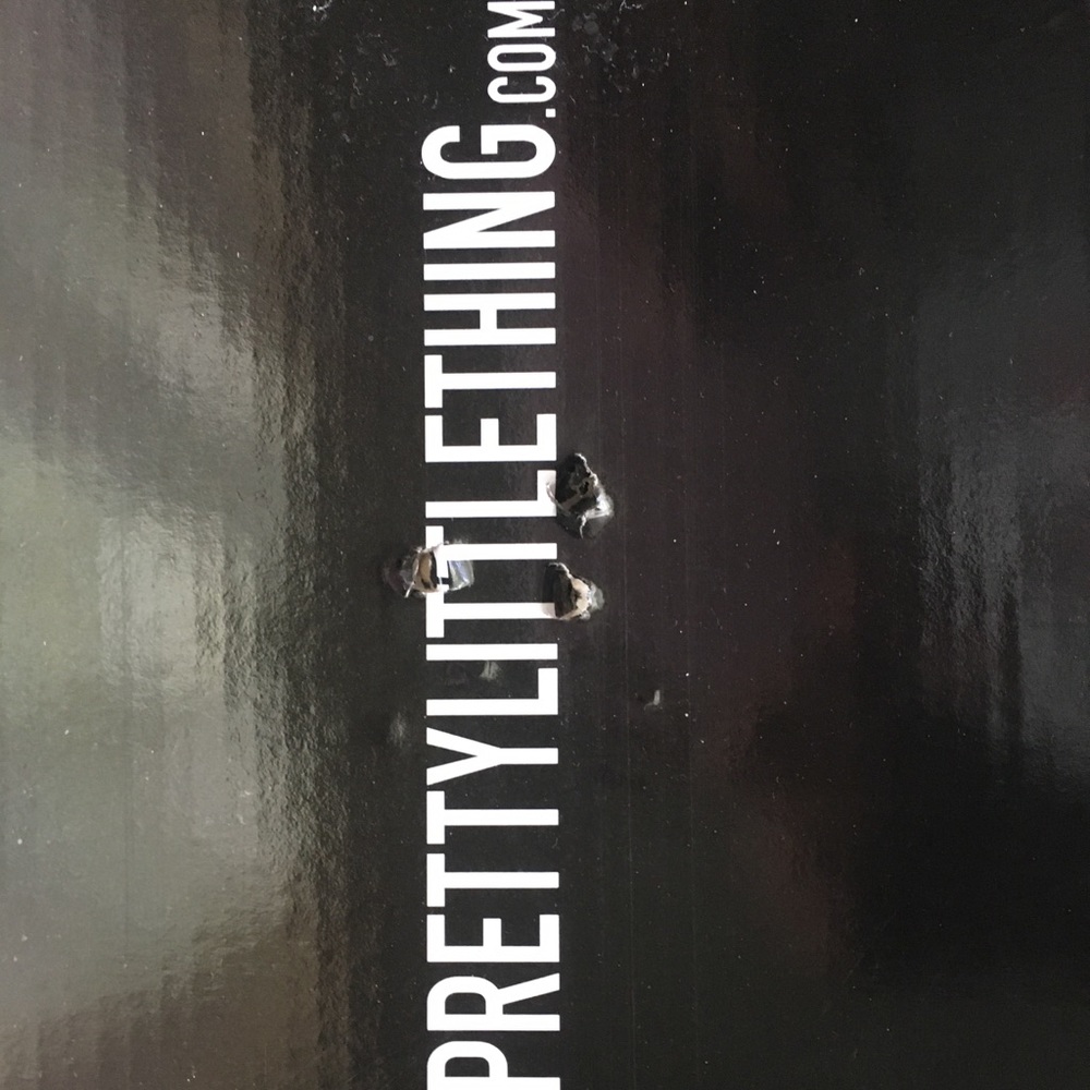 Rose Gold Chrome High Heels from PrettyLittleThing